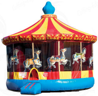 20' x 20' Carousel Premium MoonBounce Rental