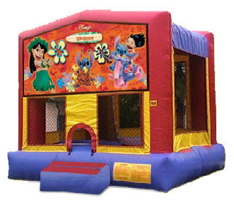 15' x 15' Lilo & Stitch MoonBounce Rental