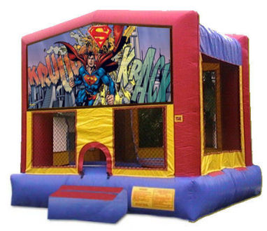 15' x 15' Superman MoonBounce Rental