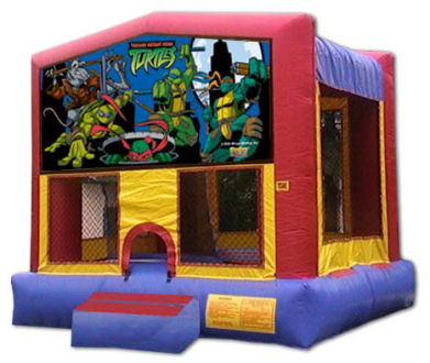 15' x 15' Teenage Mutant Ninja Turtles MoonBounce Rental