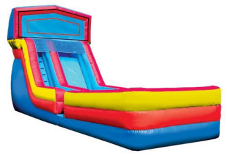 18' Modular Water Slide with Landing Rental