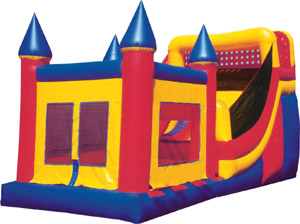 16' High Slide & Castle Combo #2 Rental