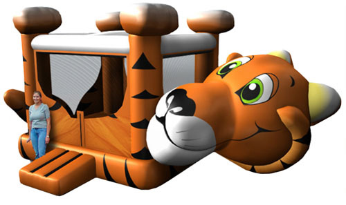 25' x18' Tiger MoonBounce Rental