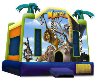 15' x 15' Madagascar Premium MoonBounce Rental