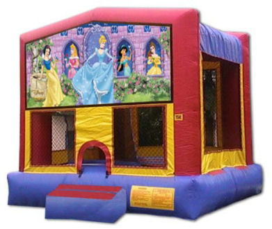 15' x 15' Disney Princess Deluxe MoonBounce Rental