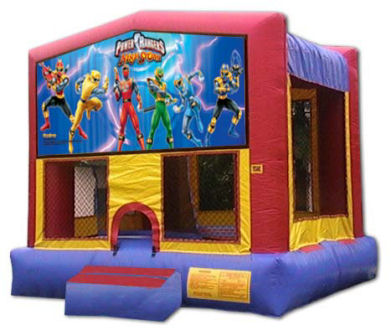 15' x 15' Power Rangers MoonBounce Rental