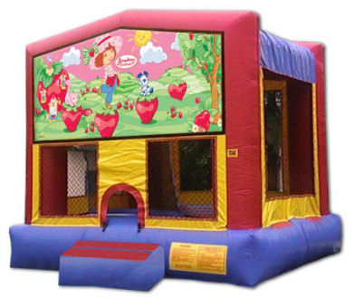 15' x 15' Strawberry Shortcake MoonBounce Rental