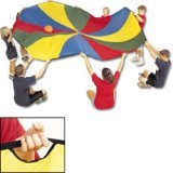 12' Diameter Parachute Kit w/ 6 Balls Rental