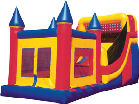 16' High Slide & Castle Combo #2 Rental