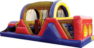 30' Backyard Obstacle Course Rental