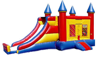 Slide and Castle Bounce & Slide Combo #1 Rental