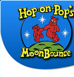 Hop On Pop's MoonBounce Logo