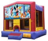 15' x 15' Mickey Mouse MoonBounce Rental