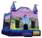 13' x 13' Disney Princess Castle MoonBounce Rental