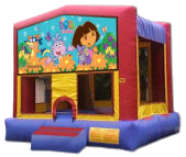 15' x 15' Dora The Explorer Deluxe MoonBounce Rental